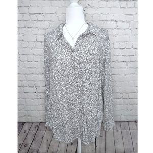 Jane and Delancey Animal Print Leopard Top sz 1x